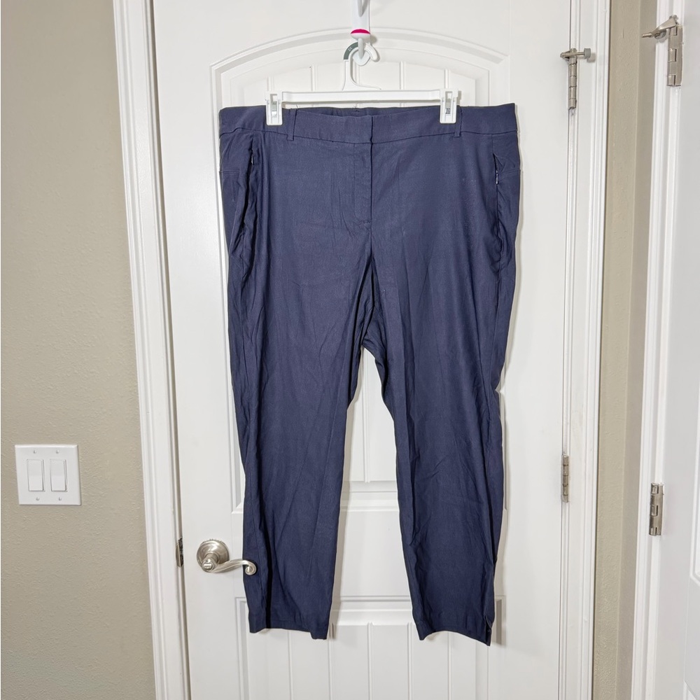 Lane Bryant 24 navy pants